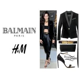 ‼️WOW‼️Balmain H&M velvet blazer‼️🤩🤩🤩